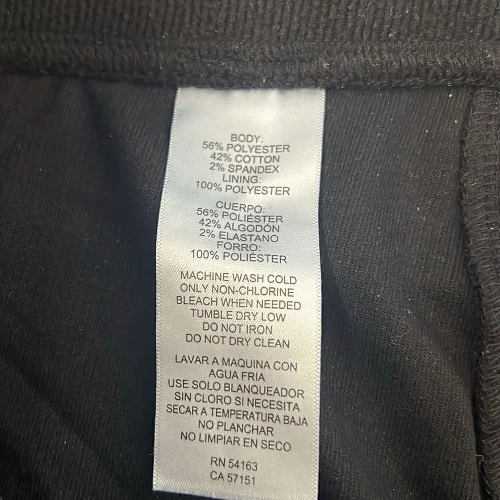 Marc New York Ribbed Jogger Pants ~ Size Small ~ Black - Picture 5 of 5